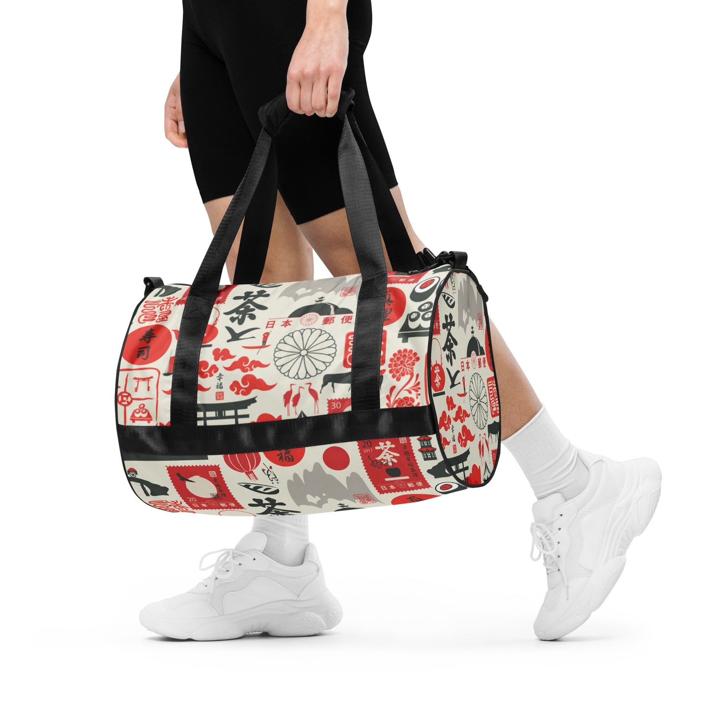 All-over print gym bag