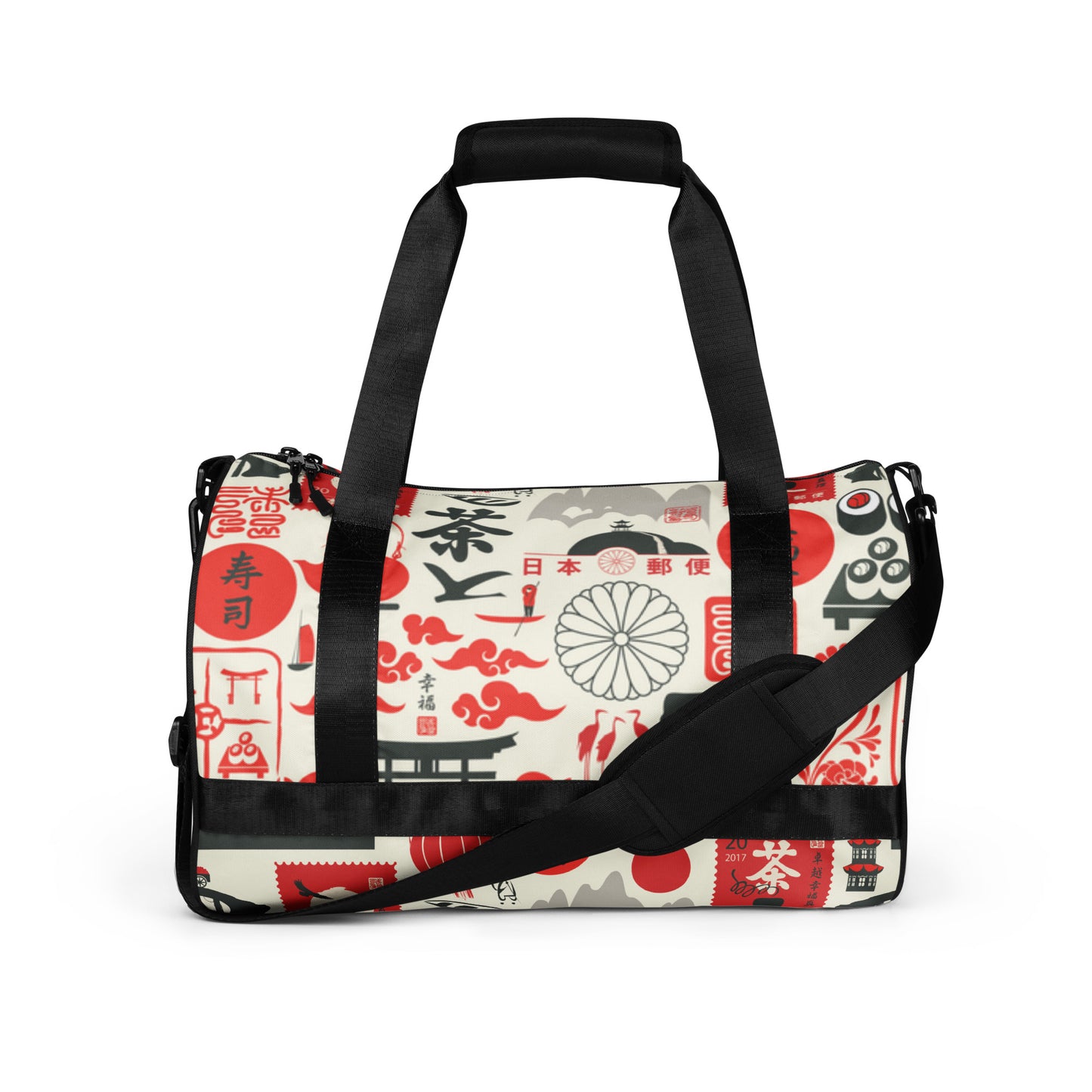 All-over print gym bag