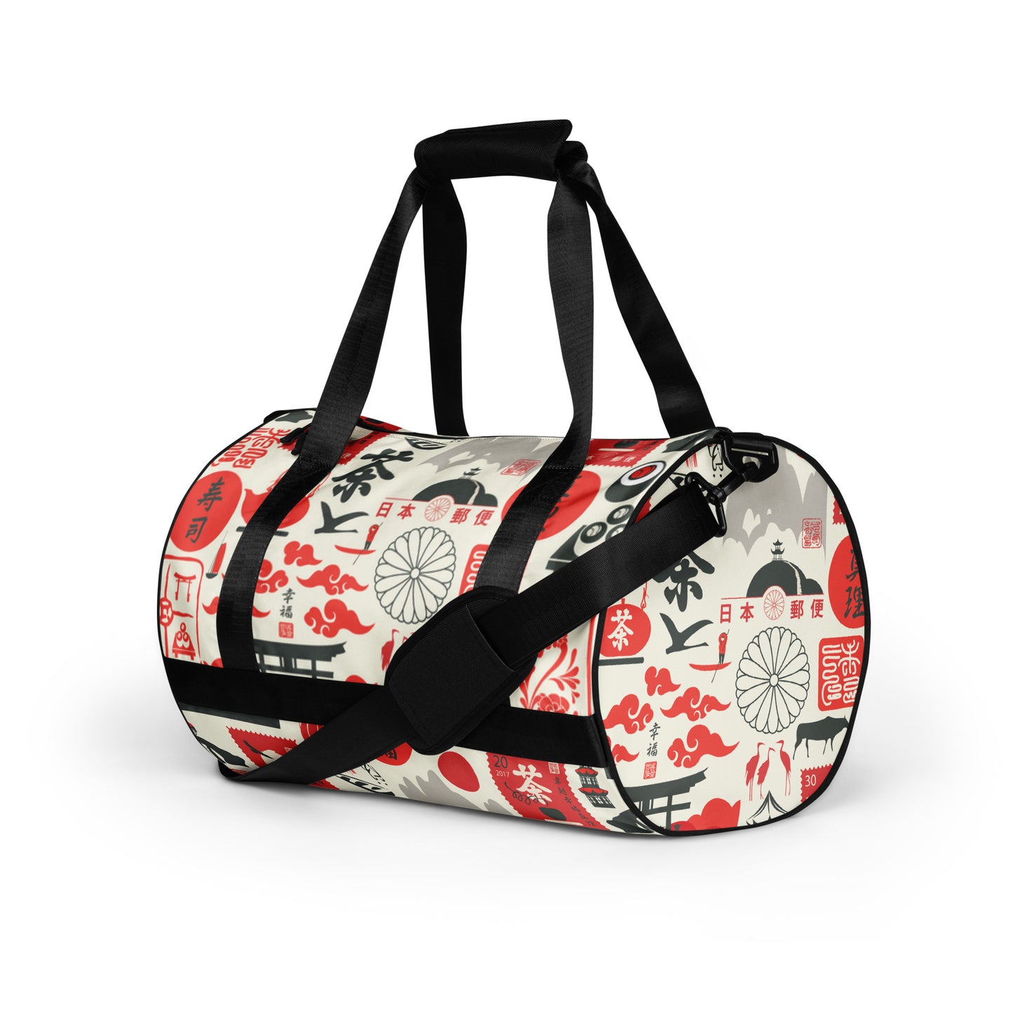 All-over print gym bag