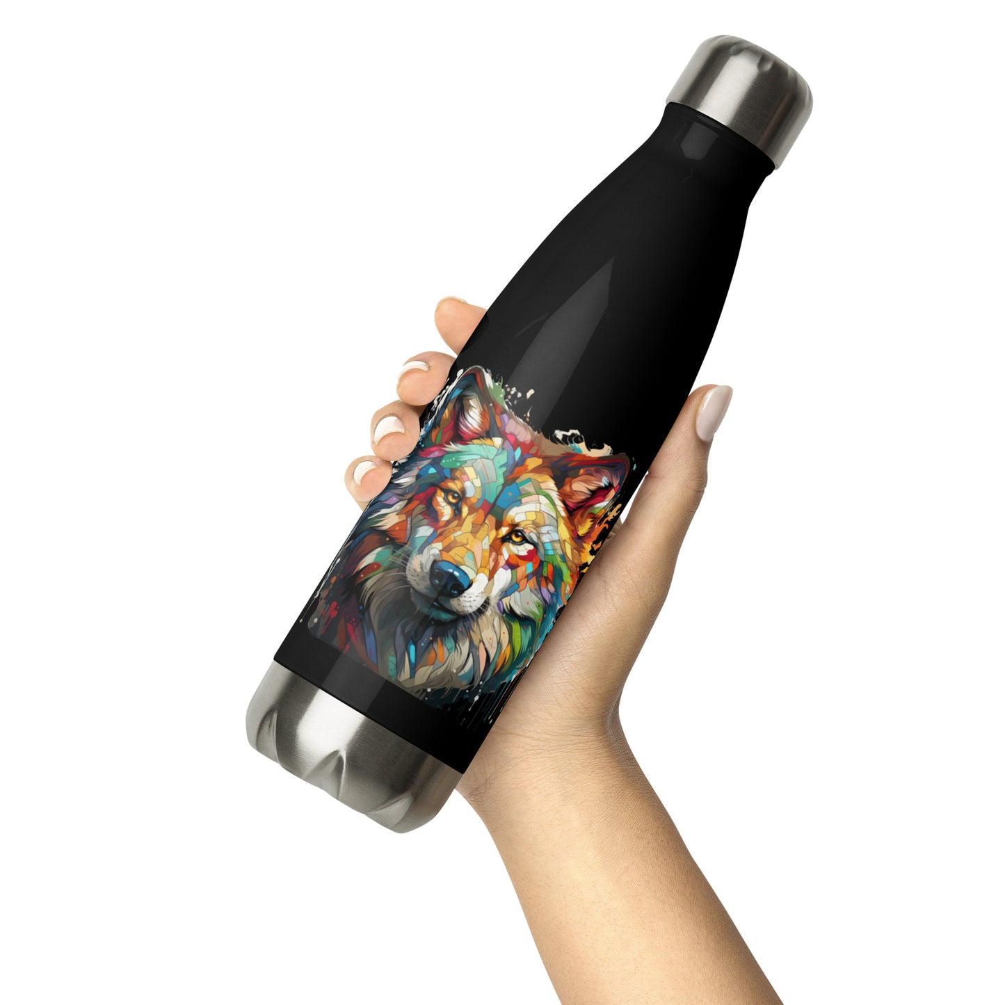 Stainless steel water bottle