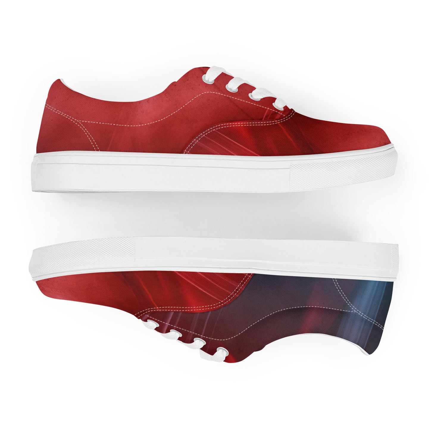 Women’s lace-up canvas shoes