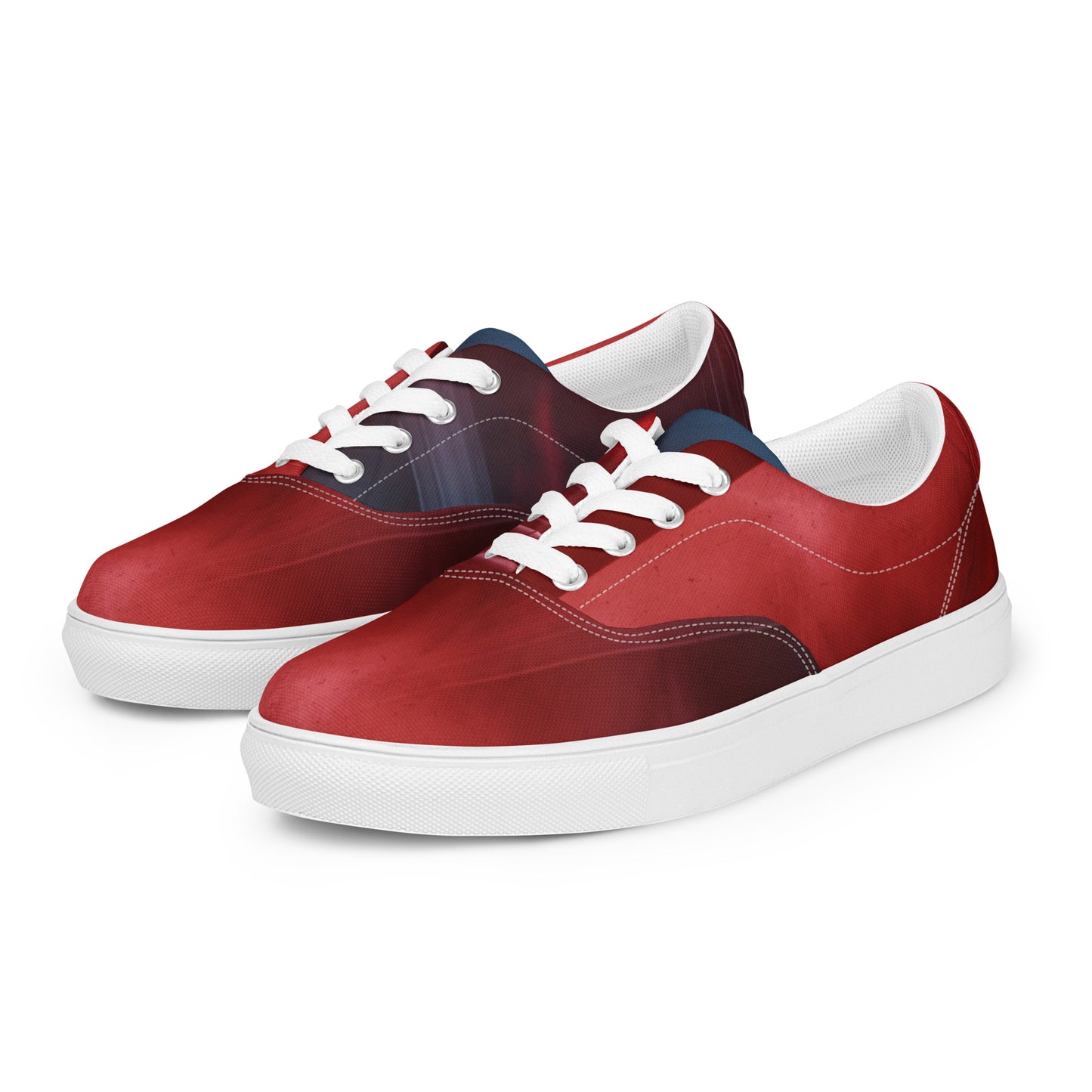 Women’s lace-up canvas shoes